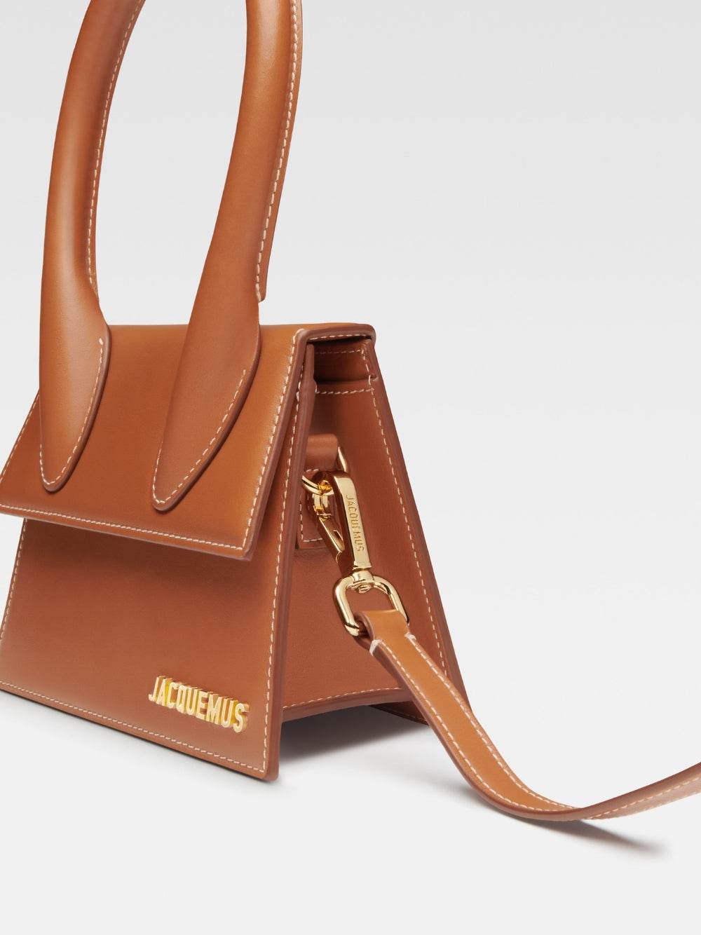 Jacquemus Le Chiquito Moyen Brown Bag - Hilstor