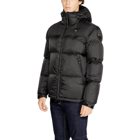 Blauer Black Polyamide Jackets & Coat - Hilstor
