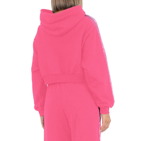 Comme Des Fuckdown Fuchsia Cotton Sweater