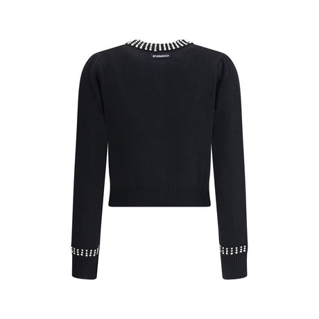 PINKO Rhinestone Cardigan