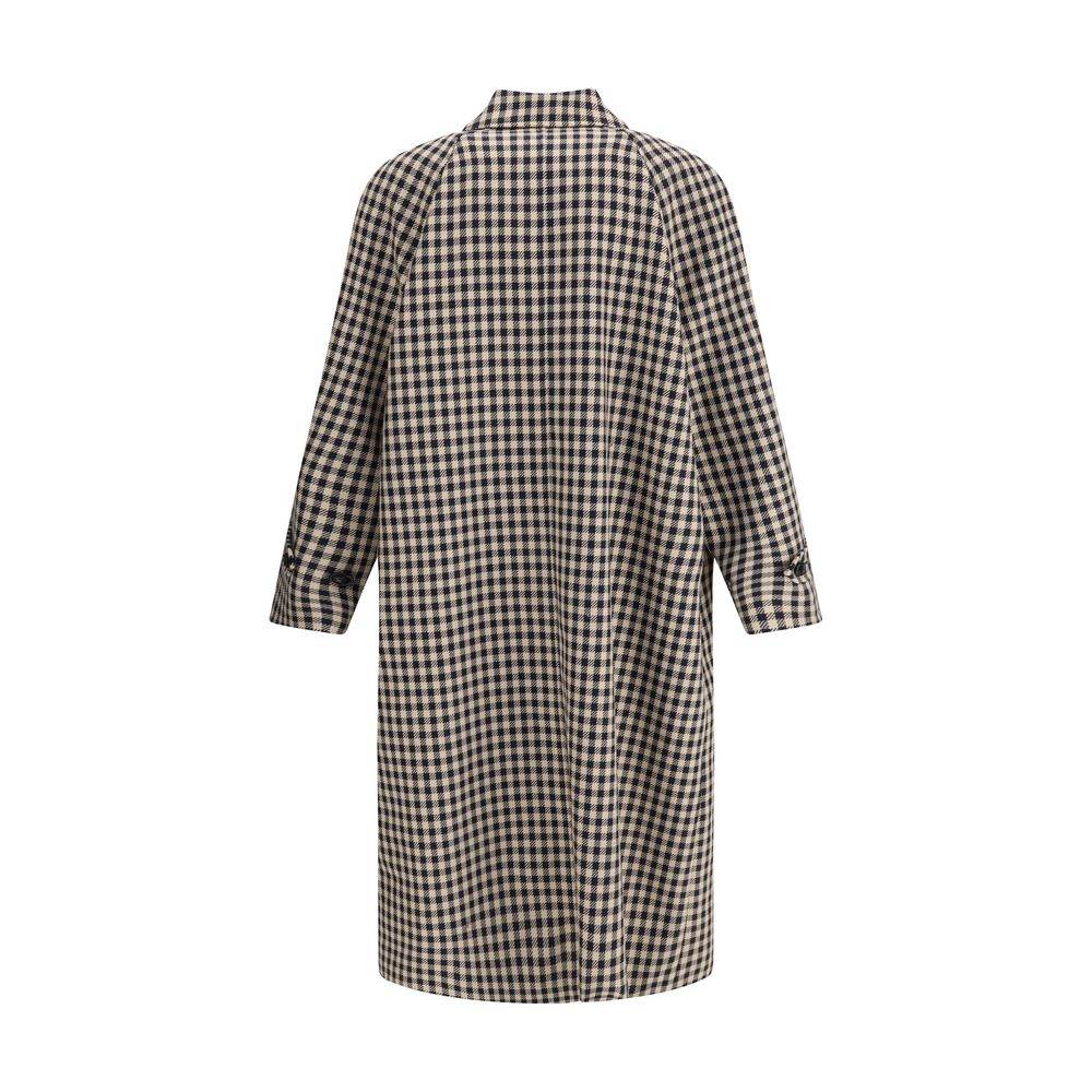 Valentino Vichy check Coat - Hilstor