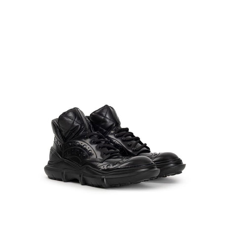 Dolce & Gabbana Black Leather Oxfords And Derby