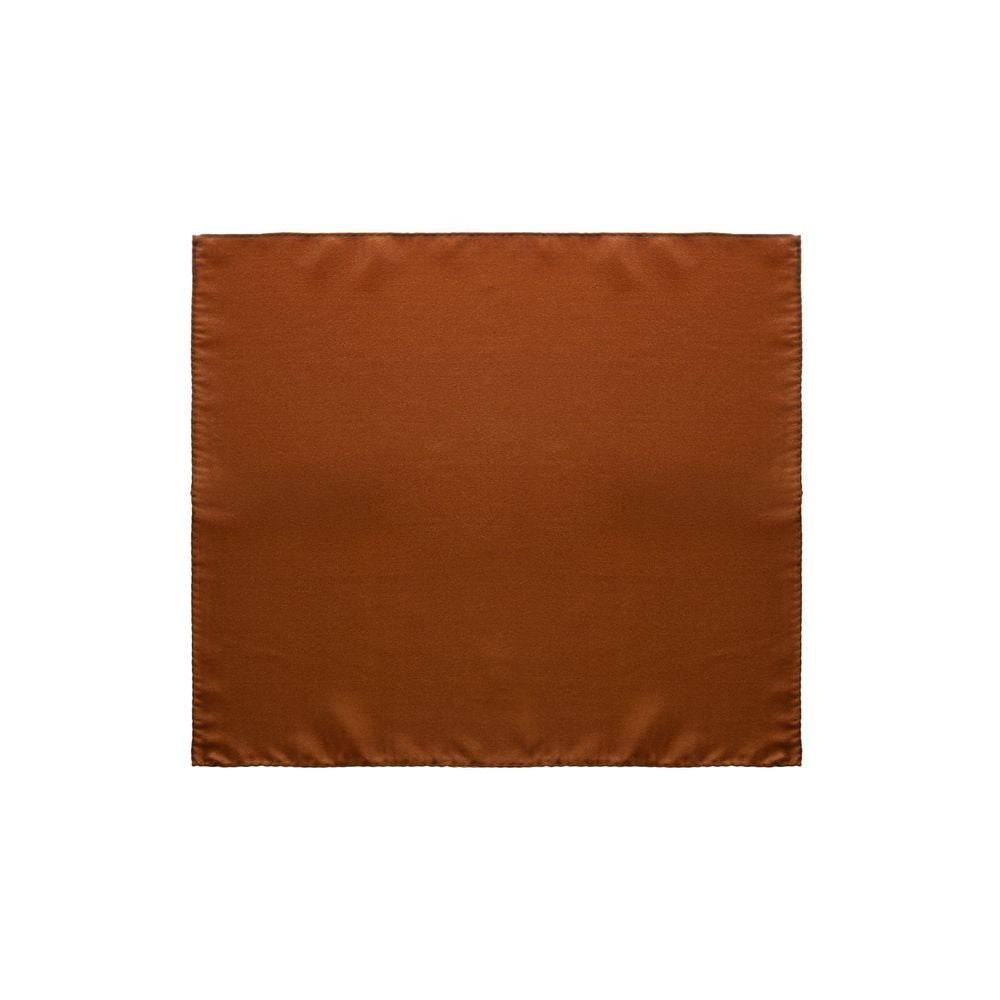 Dolce & Gabbana Brown Silk Pocket Square - Hilstor