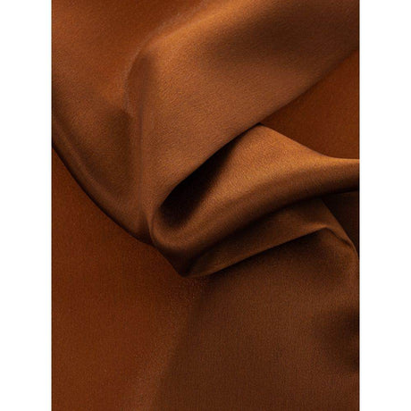 Dolce & Gabbana Brown Silk Pocket Square - Hilstor