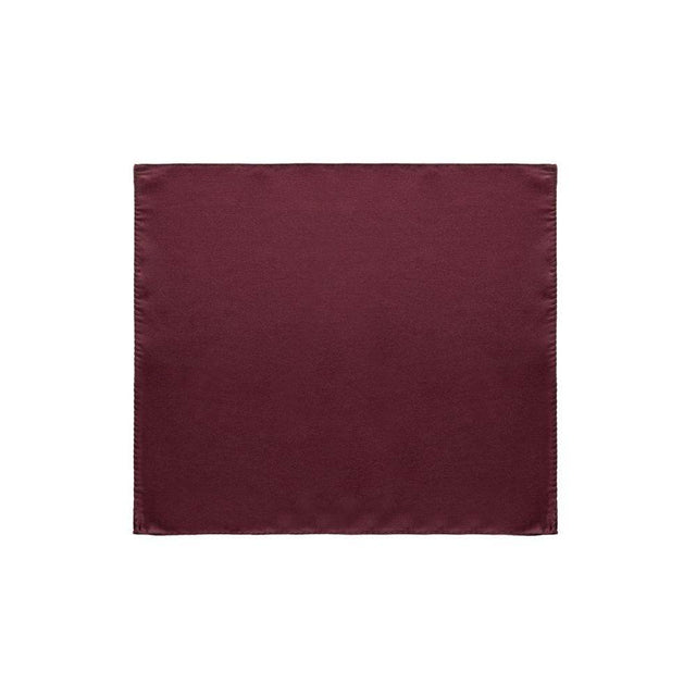 Dolce & Gabbana Bordeaux Silk Pocket Square - Hilstor
