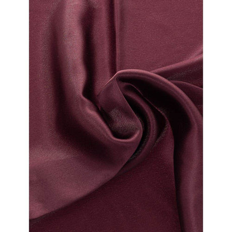 Dolce & Gabbana Bordeaux Silk Pocket Square - Hilstor