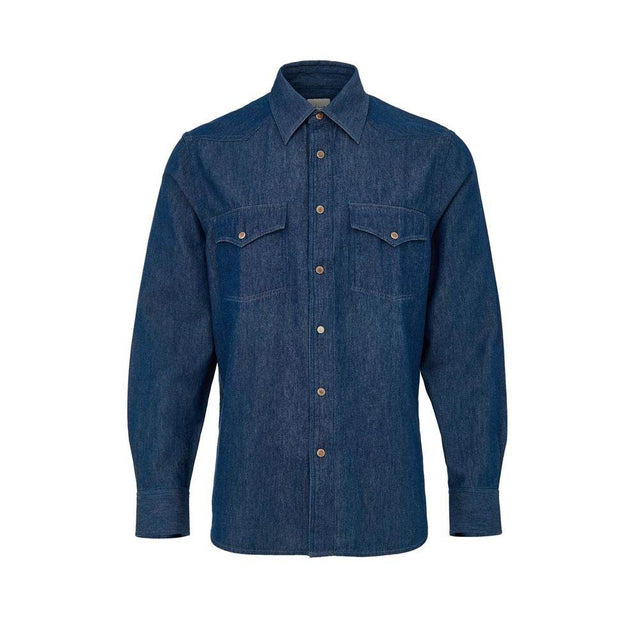 Paul Smith Blue Cotton Denim - Hilstor