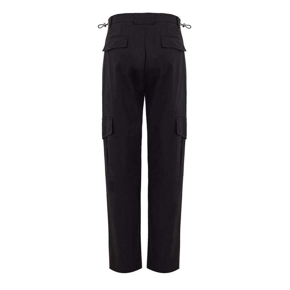 Dolce & Gabbana Black Cotton Cargo Pant - Hilstor