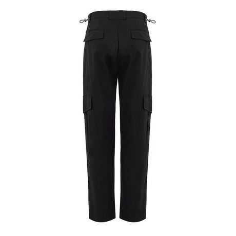Dolce & Gabbana Black Cotton Cargo Pant - Hilstor