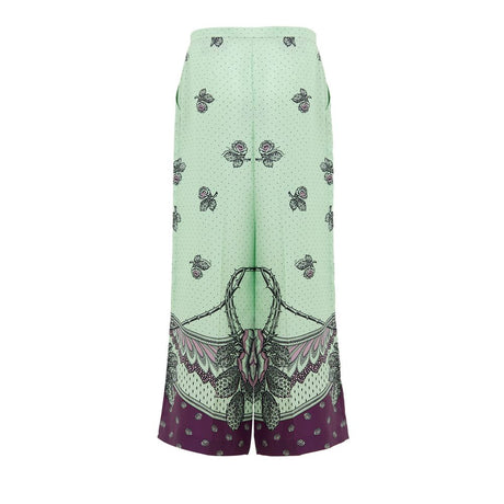 Gucci Green Silk Pant
