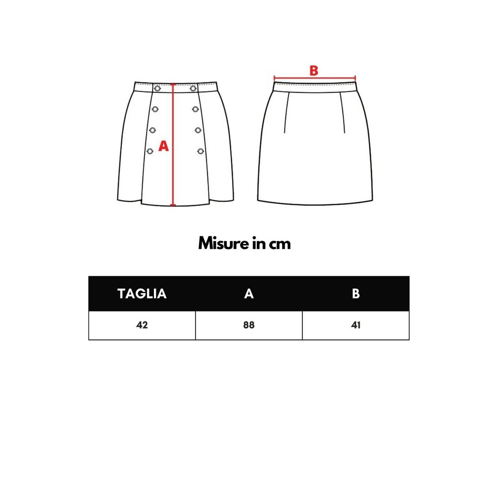 Gucci Green Wool Skirt