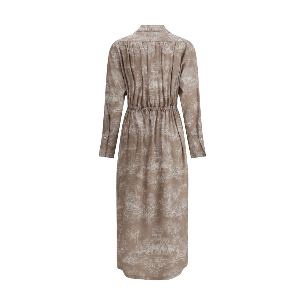Ella Toile de jouy chemisier Kjole