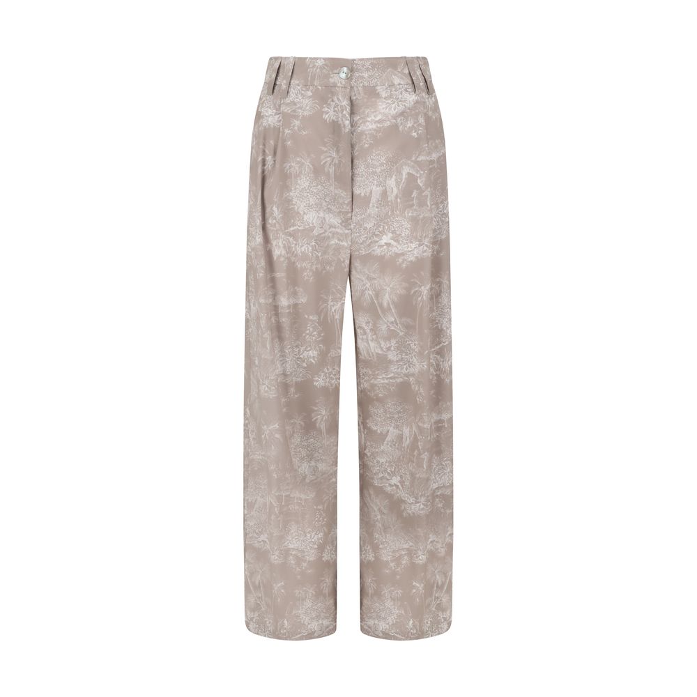 Ella Toile de Jouy pattern Pants