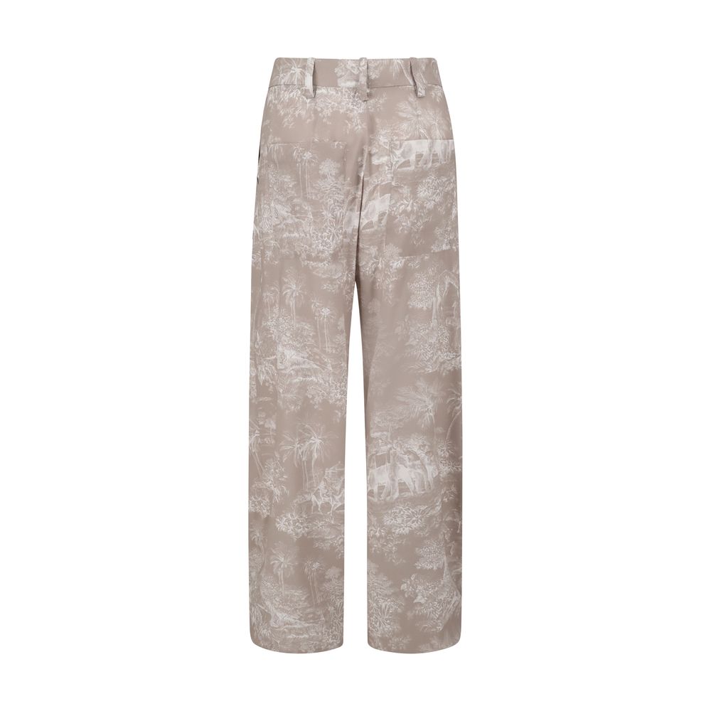 Ella Toile de Jouy pattern Pants