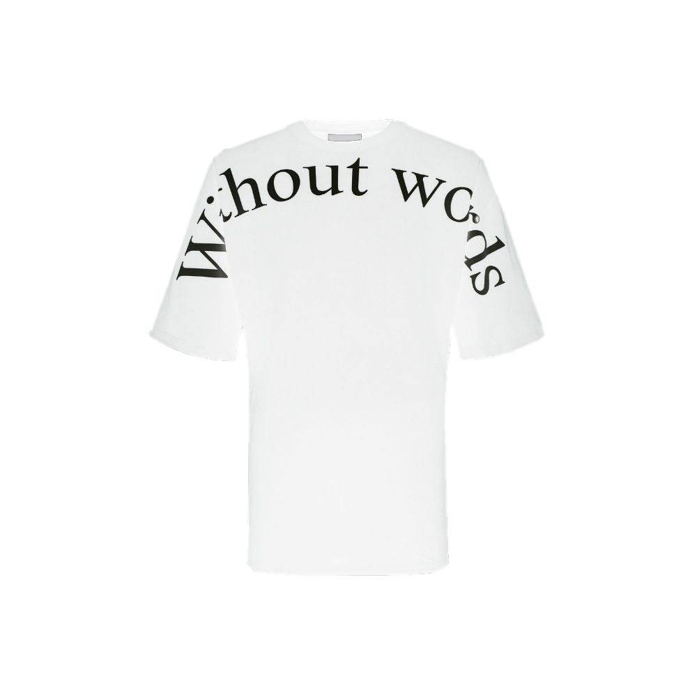 Diego Venturino White Cotton T-Shirt - Hilstor