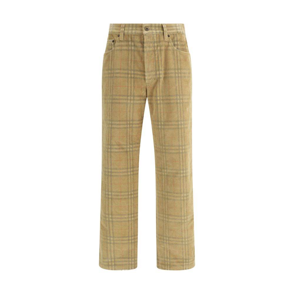 Burberry Velvet Pants - Hilstor
