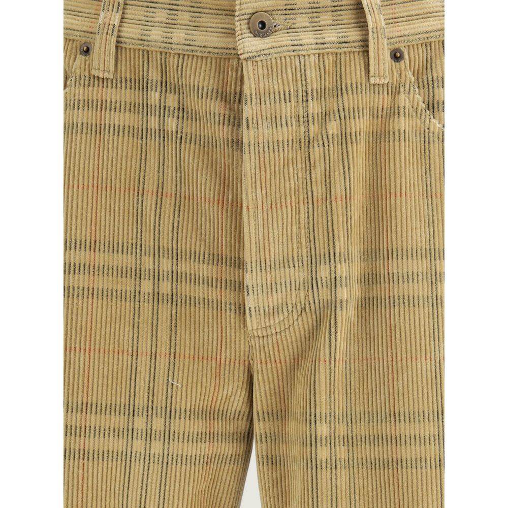 Burberry Velvet Pants - Hilstor