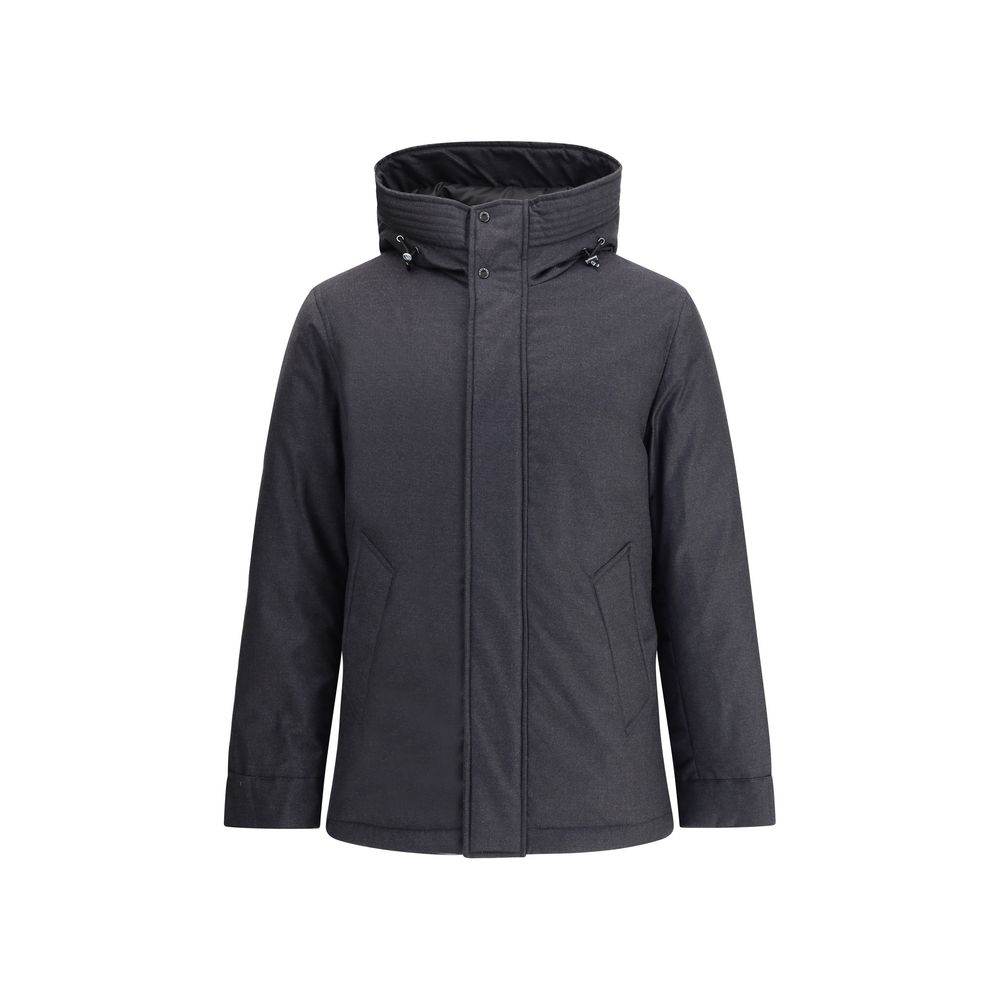 Woolrich Virgin Wool Down Jacket - Hilstor