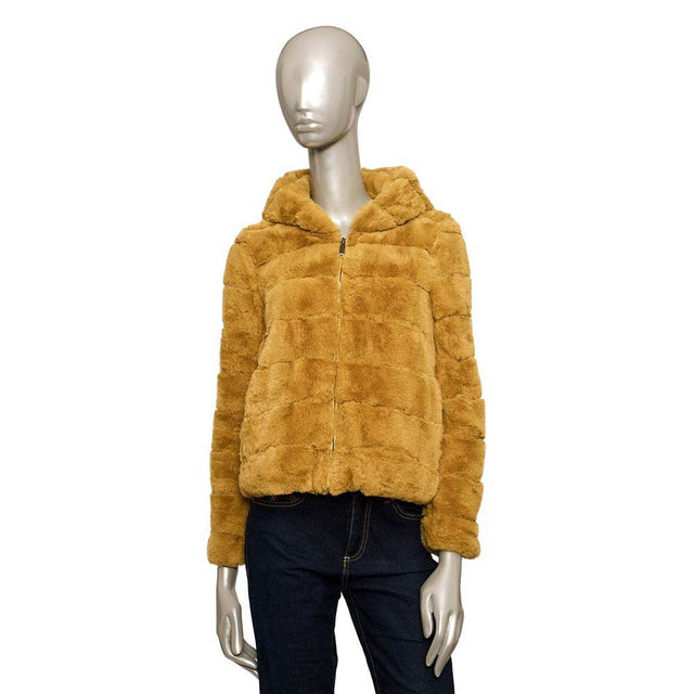 Baldinini Trend Yellow Polyester Women Jacket - Hilstor