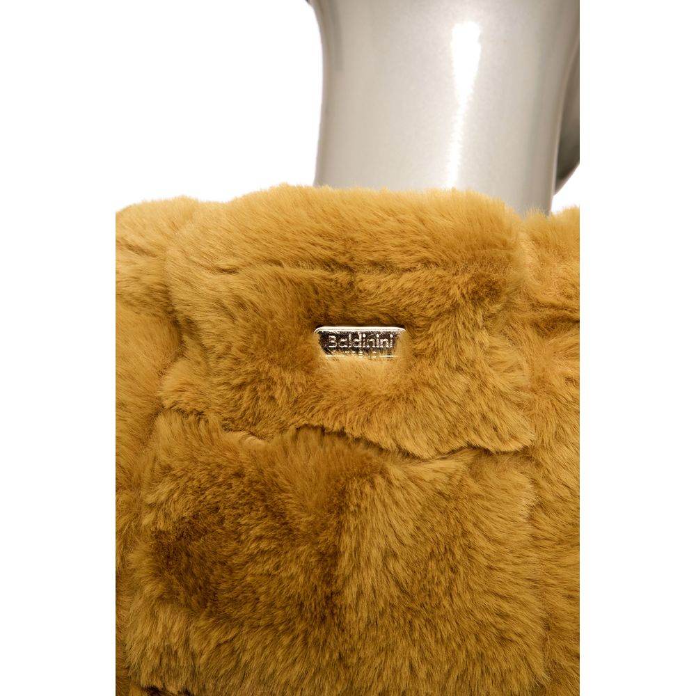 Baldinini Trend Yellow Polyester Women Jacket - Hilstor