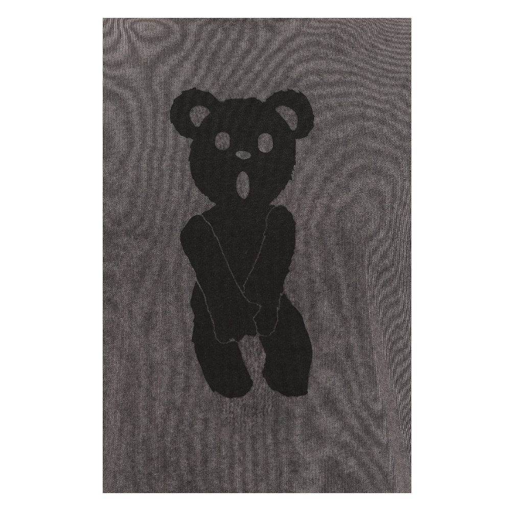 Diego Venturino Gray Cotton T-Shirt - Hilstor