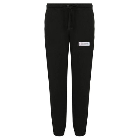 Diego Venturino Black Cotton Men Sweatpant - Hilstor