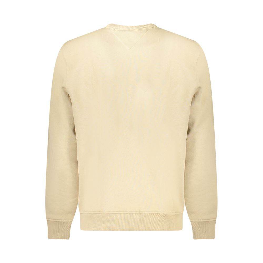 Tommy Hilfiger Beige Cotton Men Sweater - Hilstor
