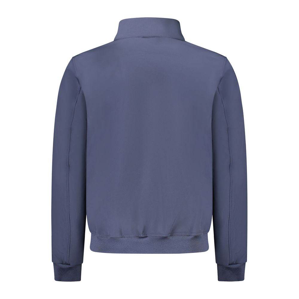 Norway 1963 Blue Polyester Men's Jacket - Hilstor