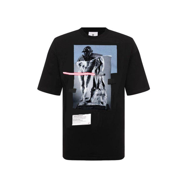 Diego Venturino Black Cotton T-Shirt - Hilstor
