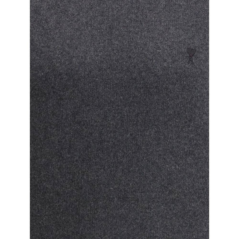 Ami Paris Pull Col Roule Ami De Coeur - Hilstor