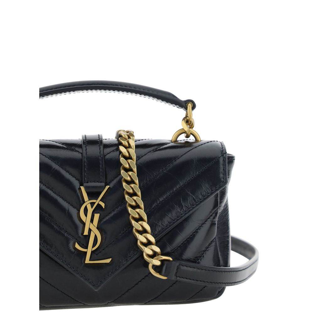 Saint Laurent Logoed Shoulder Bag - Hilstor