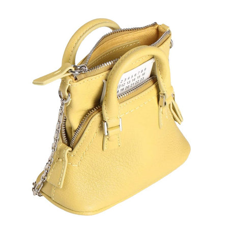 Maison Margiela Yellow Goatskin Crossbody Bag