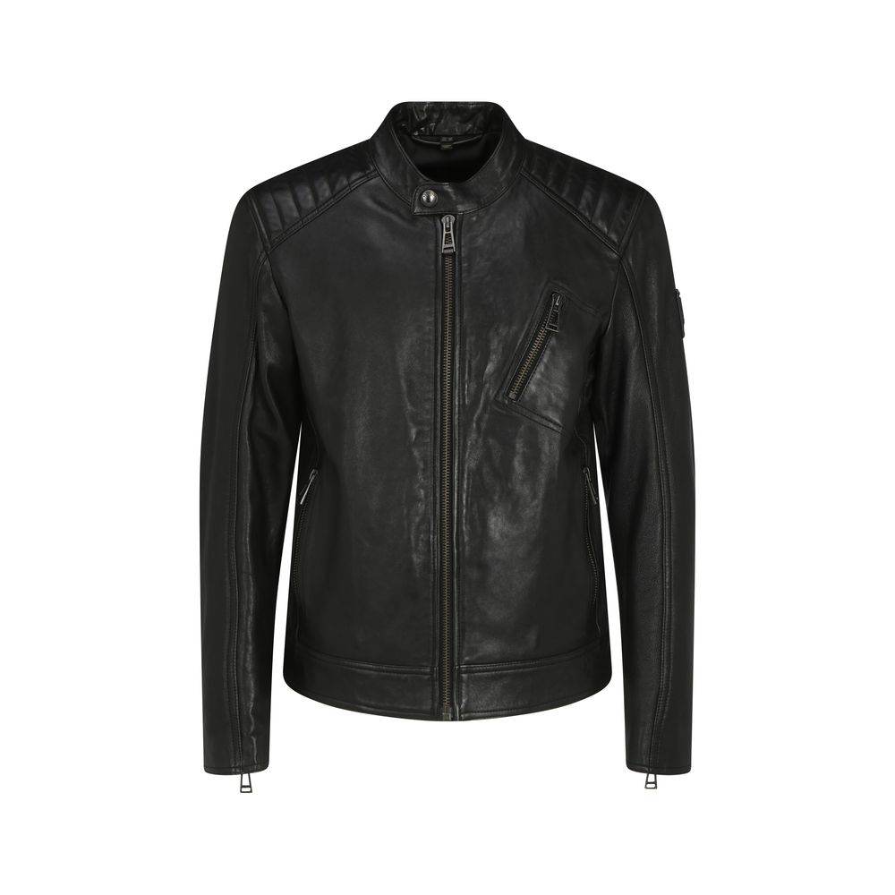 Belstaff Lambskin V Racer Jacket - Hilstor