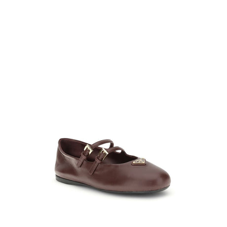 Prada Leather Ballerinas