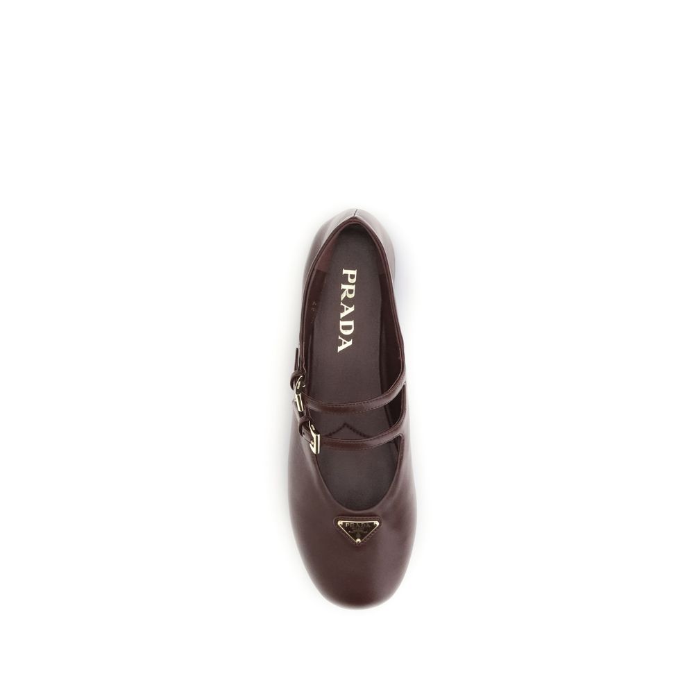 Prada Leather Ballerinas