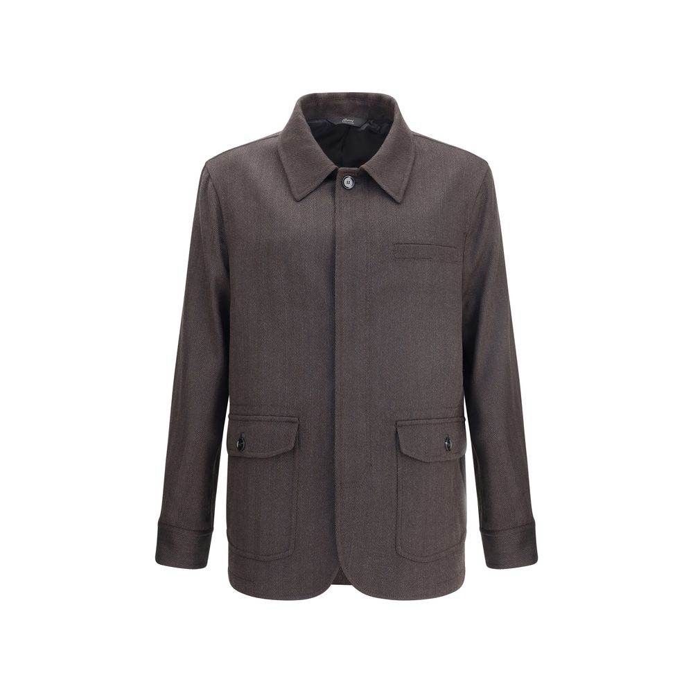 Brioni Herringbone Jacket - Hilstor