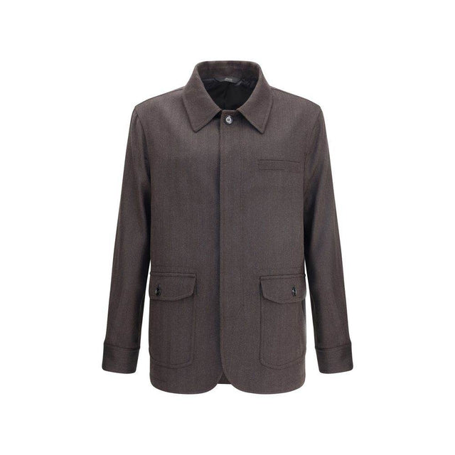 Brioni Herringbone Jacket - Hilstor