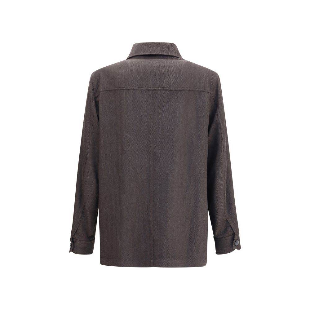 Brioni Herringbone Jacket - Hilstor
