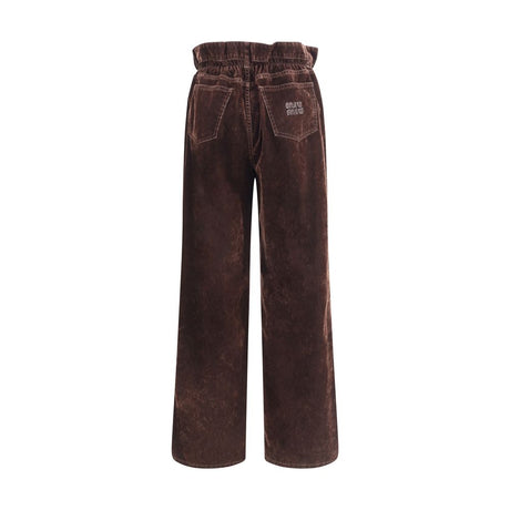 Miu Miu Velvet Pants