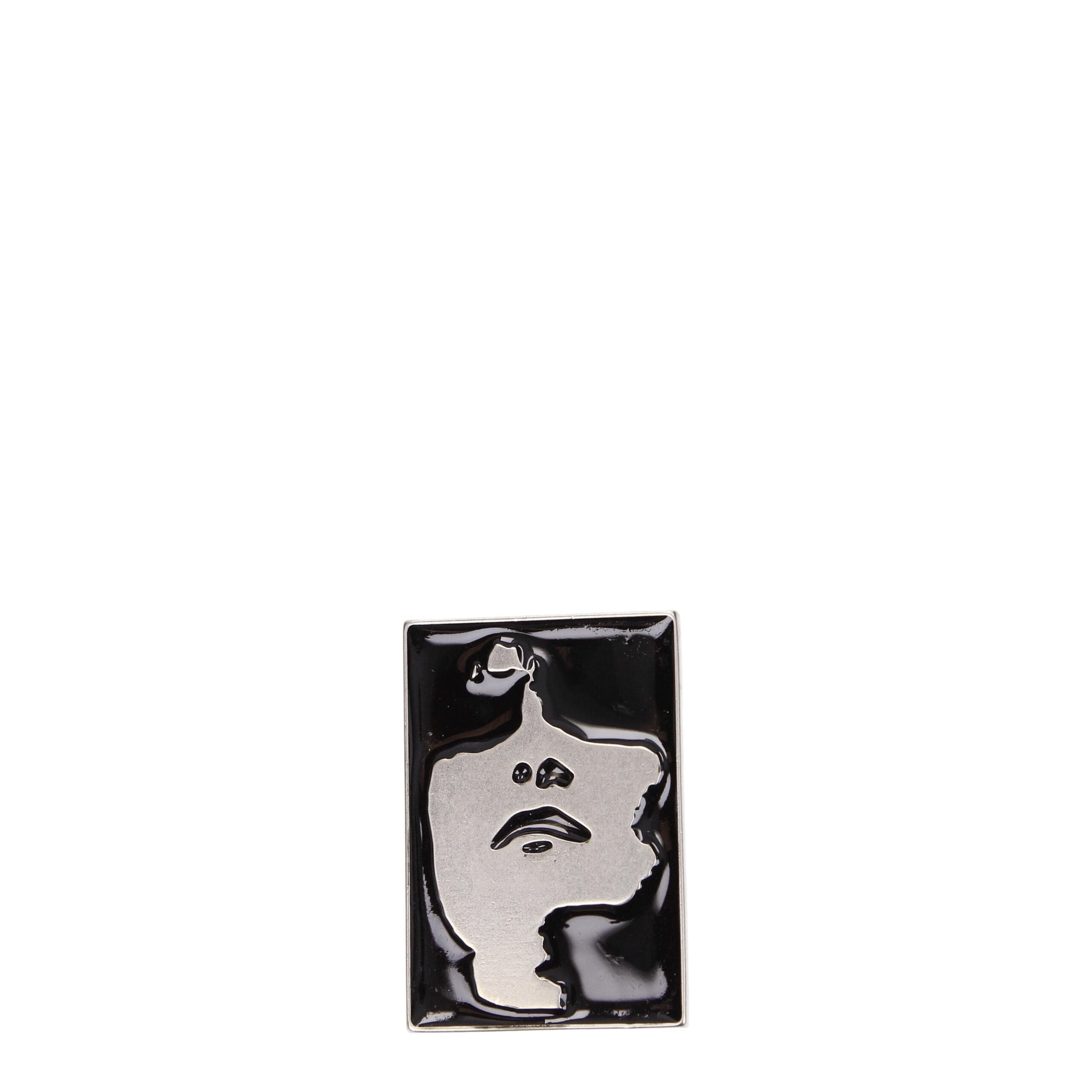 Neil Barrett Black Brass Broches