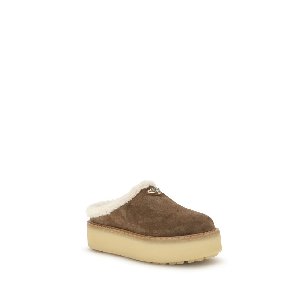 Prada Platform Mules