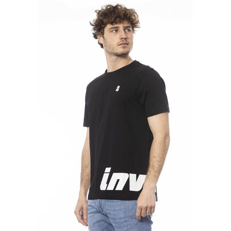 Invicta Black Cotton Men T-Shirt - Hilstor