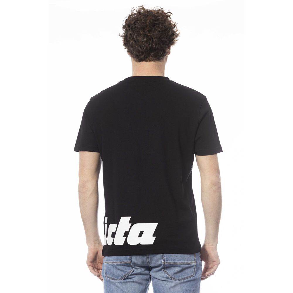 Invicta Black Cotton Men T-Shirt - Hilstor