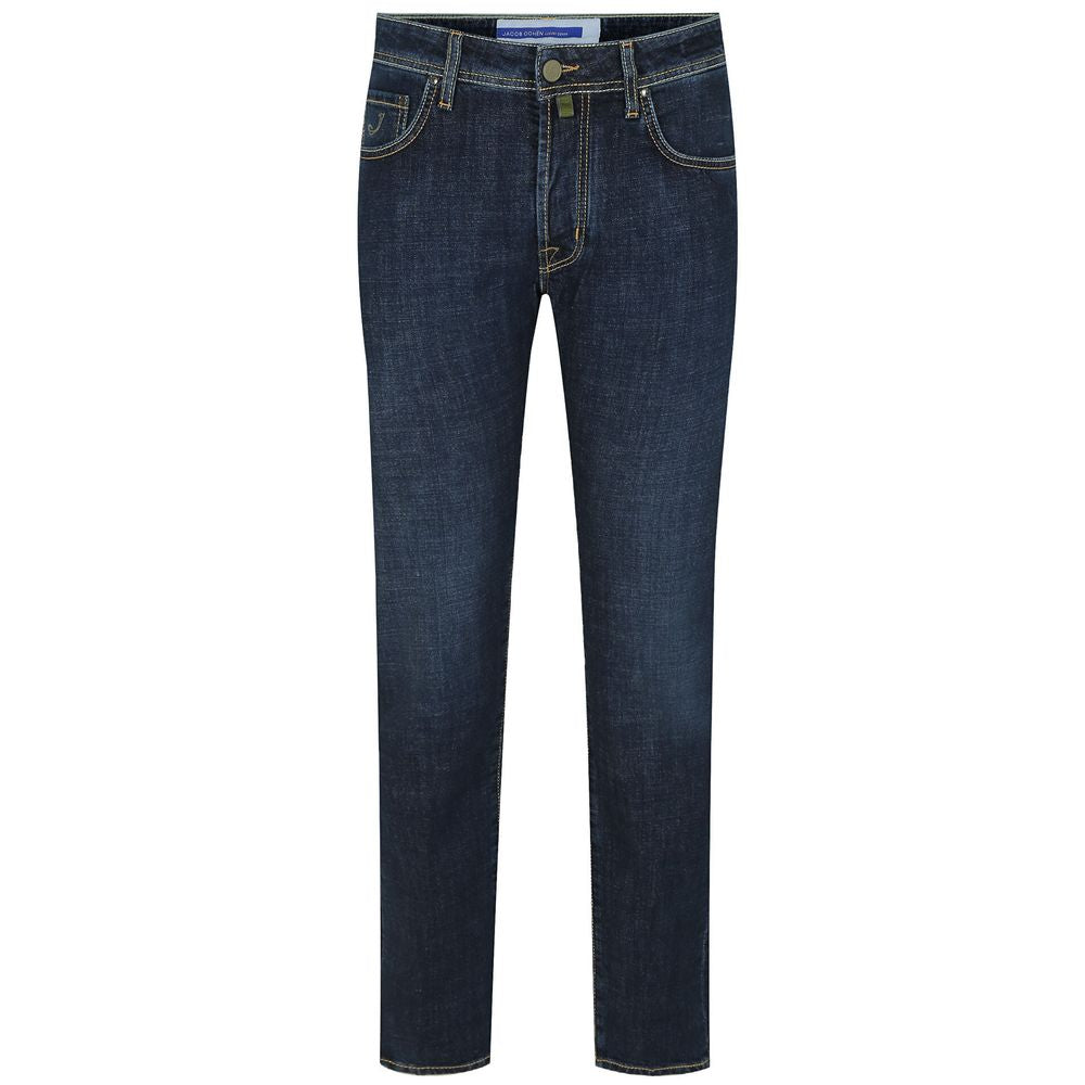 Jacob Cohen Blue Cotton Men's Jeans