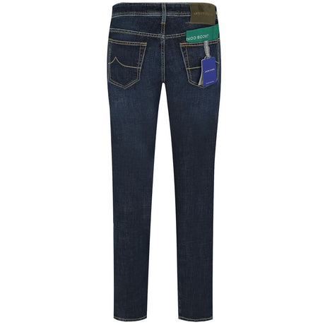 Jacob Cohen Blue Cotton Men's Jeans