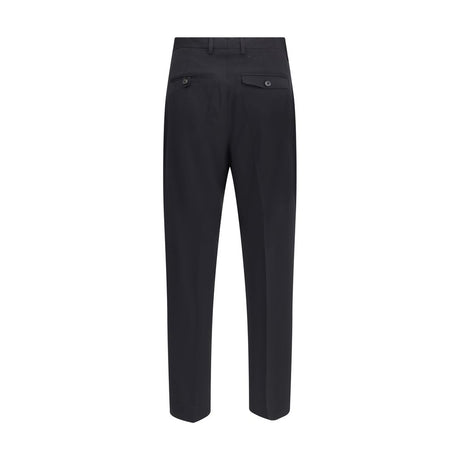 Our Legacy Black Fleece Wool Chino Pants