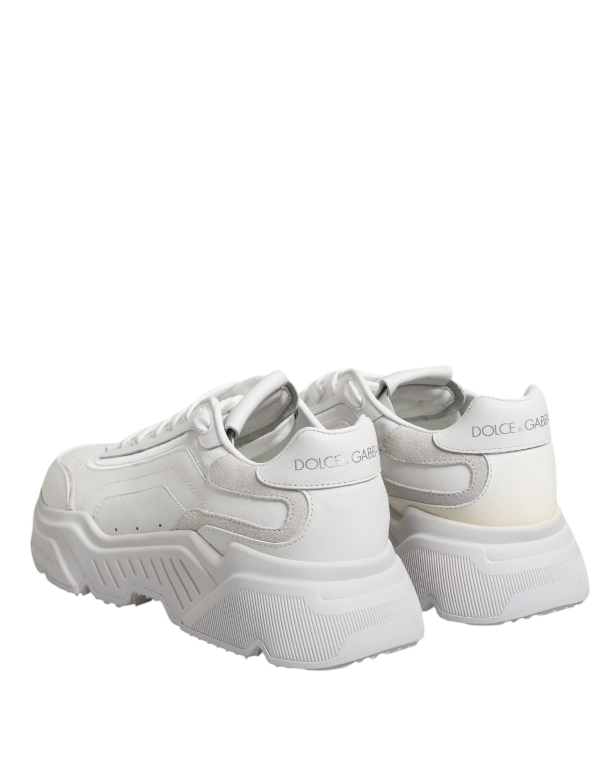 Dolce &amp; Gabbana Hvide Daymaster Lave Herre Sneakers Sko