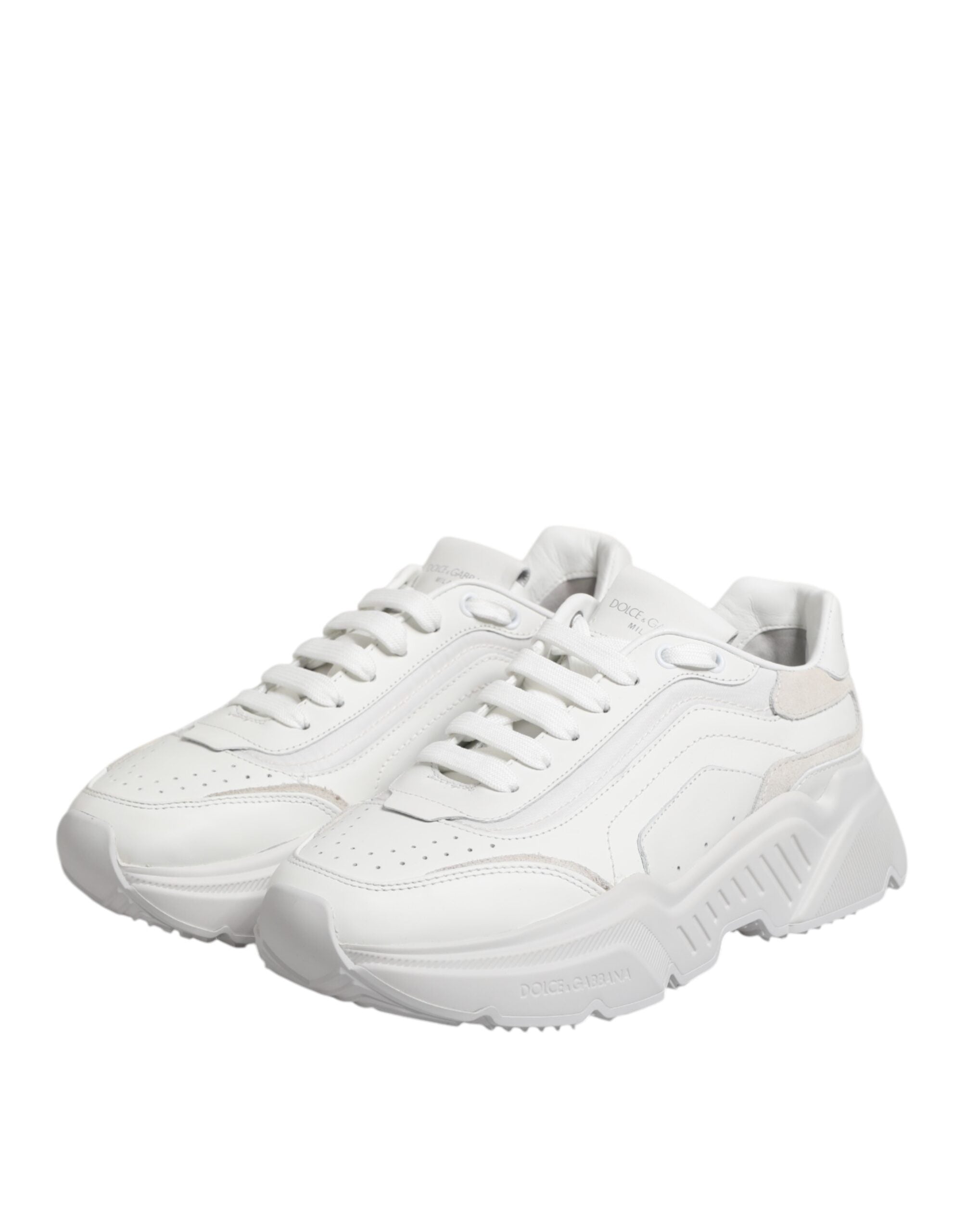 Dolce &amp; Gabbana Hvide Daymaster Lave Herre Sneakers Sko