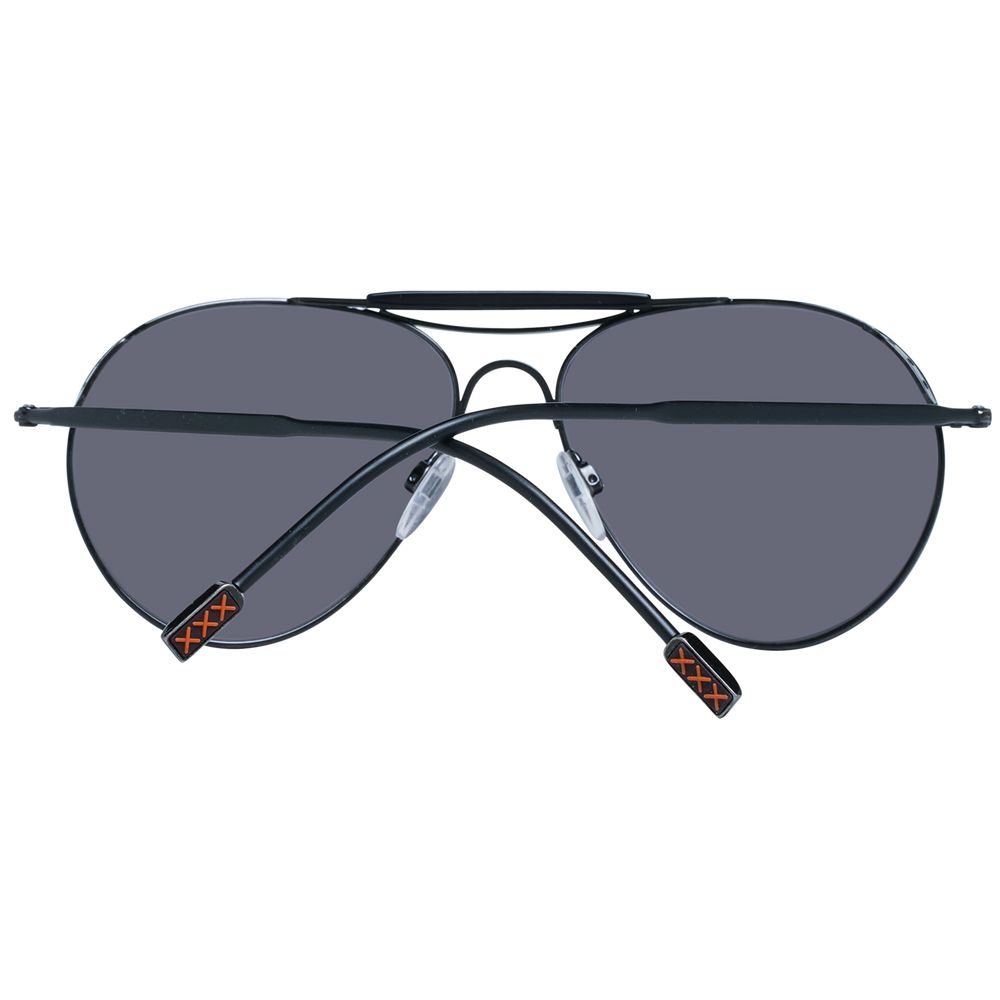 Ermenegildo Zegna Black Men Sunglasses