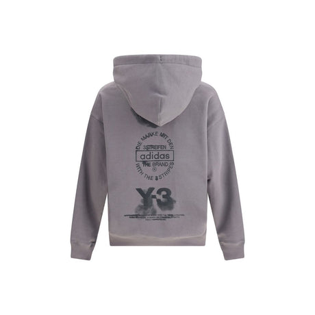 Y-3 Gray Cotton Sweatshirt